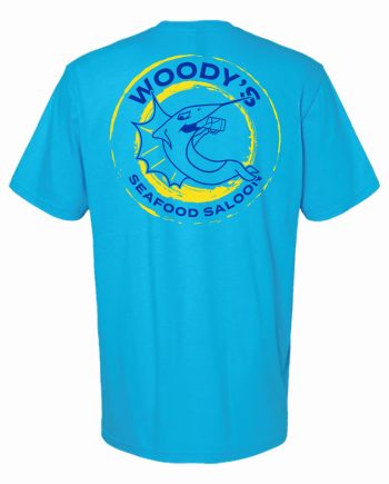 Woody's Circle Marlin Tee - Blue