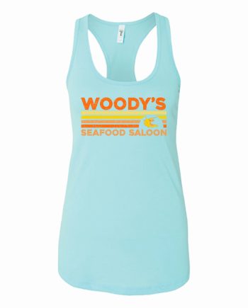 Woody's Ladies' Line Tank - Cancun